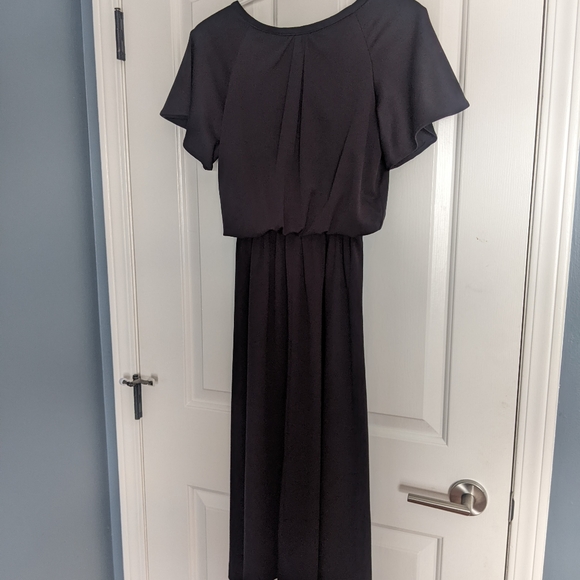 Parfait Vintage 1970s Black Boho Dress - Picture 4 of 5